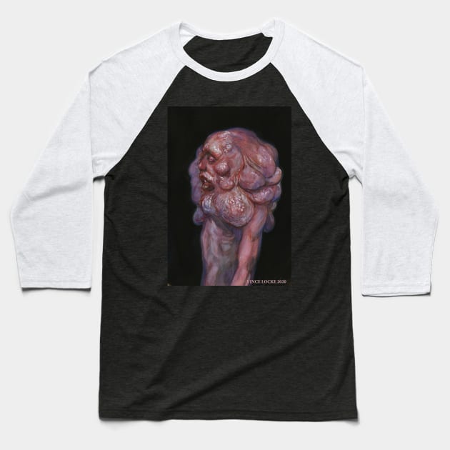 Cancer Baseball T-Shirt by VinceLocke